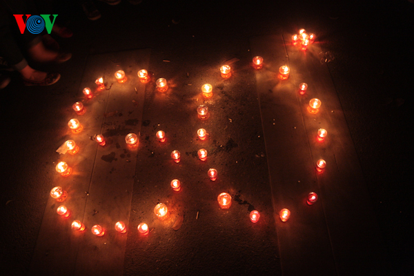 กิจกรรมขานรับเอิร์ธ อาวเออร์2013ในเวียดนามและในทั่วโลก